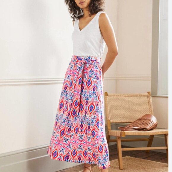 Boden Dresses & Skirts - Boden Women’s Rosemary Linen Midi Skirt -‎ Size 6
